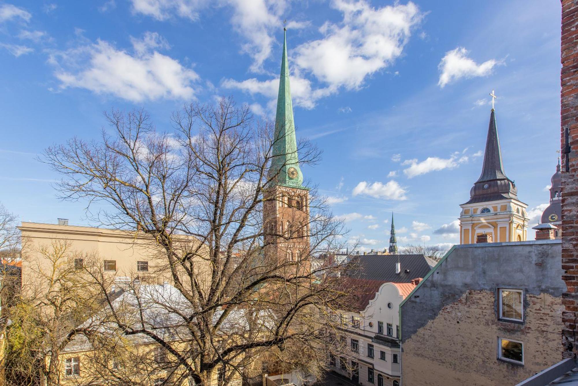 Apartamento Mansard In Old Town Riga Exterior foto