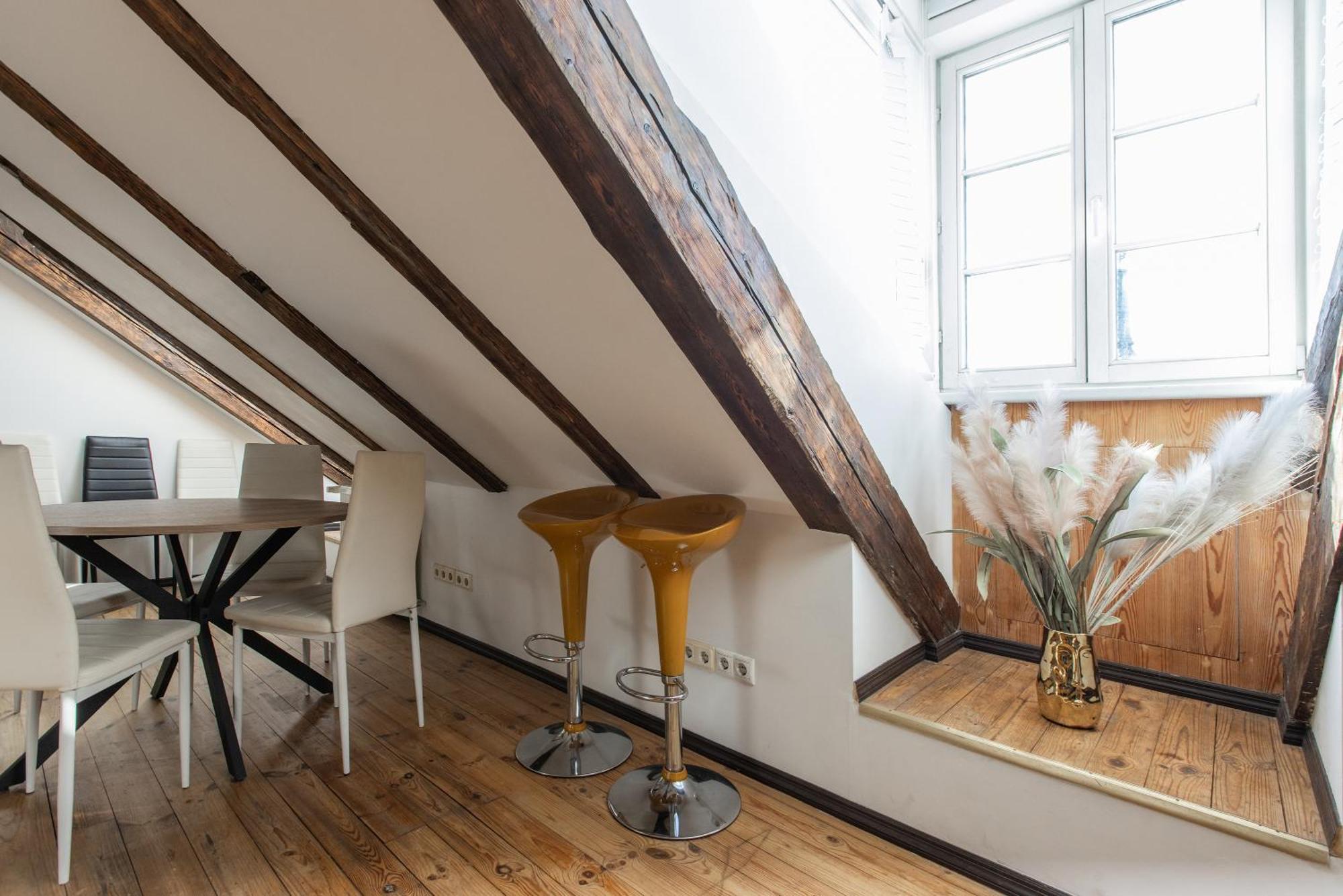 Apartamento Mansard In Old Town Riga Exterior foto